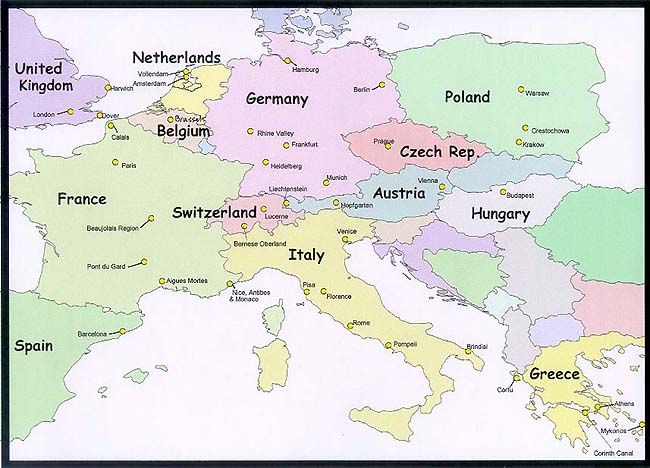 Map Of Europe 2011. maps europe. europe maps